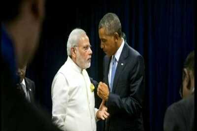 Modi Only World Leader Sharing Frame with Obama in Film on his Tenure