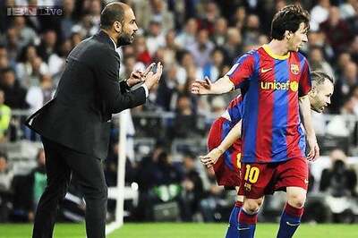 Guardiola to face Messi and Barcelona in Champions League