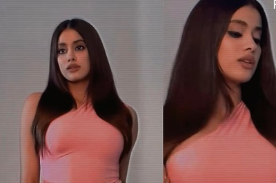 Janhvi Kapoor Feels Like 'A Cute Little Tandoori' In This Thigh-High Slit Pink Dress