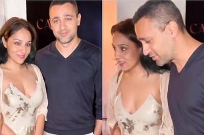 Imran Khan, Lekha Washington Make Joint Appearance Amid Dating Rumours, Pose For Paps; Watch