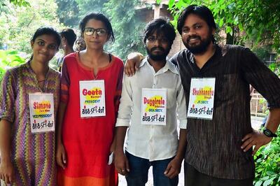 Jawaharlal Nehru University Painted Red Again, Left-Unity Beats ABVP in Students Union Elections