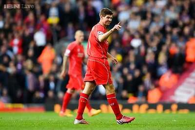 Steven Gerrard feels the Liverpool love as he bows out