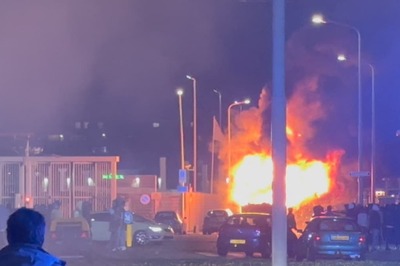 Watch | Chaos In The Hague as Migrants Clash, Police Cars Torched In Massive Riot