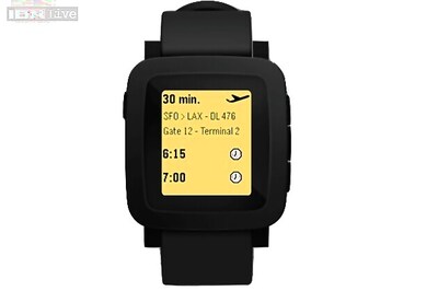 Pebble accidentally posts image of upcoming smartwatch with colour display on its website; replaces it soon after