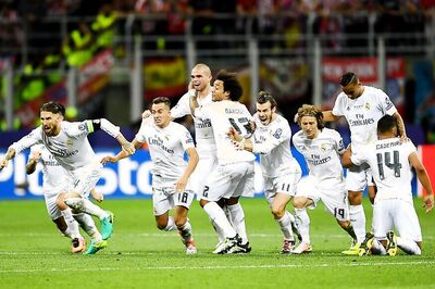 Real Madrid Beat City Rivals Atletico Madrid on Penalties to Win Champions League