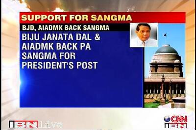 President poll: Sangma gets backing, NCP unmoved