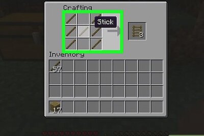 How to Make a Ladder in Minecraft