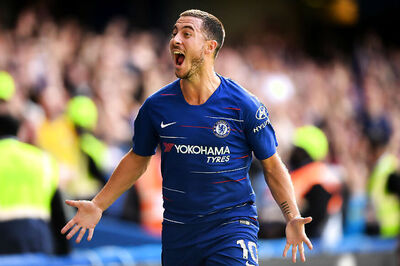 Hazard Keeps Chelsea in Title Hunt at Brighton