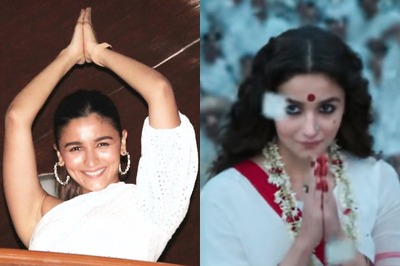 Alia Bhatt Strikes Gangubai Kathiawadi Pose As She Gets Clicked at Bhansali's Birthday Bash