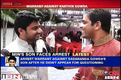 Sadananda Gowda's son faces arrest as court issues warrant against him on actress' complaint