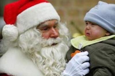 Ho ho ho! Where are all the Santas?