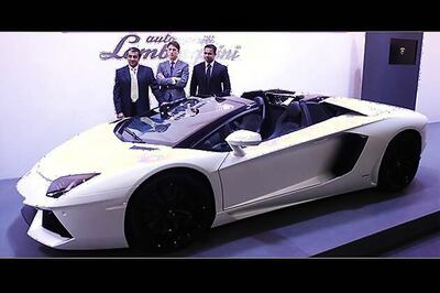 Lamborghini Aventador roadster launched in India