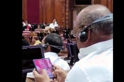 Oppn Attacks BJP After MLAs Caught on Video 'Playing Teen Patti, Mixing Tobacco' During UP Assembly Session | WATCH