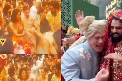 Priyanka Chopra Steals the Show With Her Moves in Anant Ambani's Baraat; John Cena Dances to Dhol | Watch