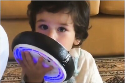 This Video of Taimur Ali Khan Playing with a Musical Toy is Unmissable