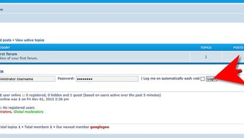 How to Create a Forum in phpBB