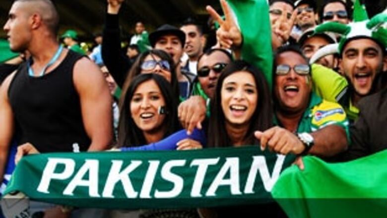 Troubled Pakistan rides World Cup victory wave