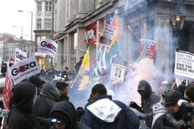 Worldwide protests to deter Israel from Gaza attacks