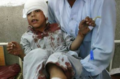 10 including four children killed in Pak blast