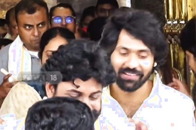 Narne Nithin-starrer Film Aay Movie’s Team Seeks Blessings At Tirupati Temple