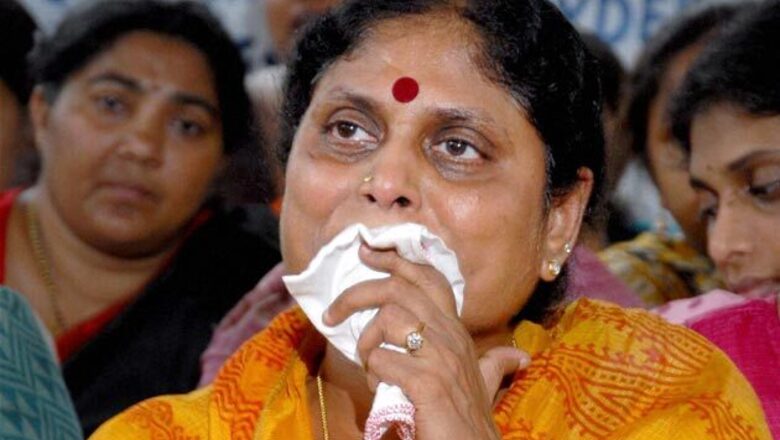 YSR Cong won't destabilise Andhra govt: Vijayamma
