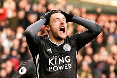 Premier League: Jamie Vardy Misses Penalty as Burnley Stun Leicester City With Late Goal