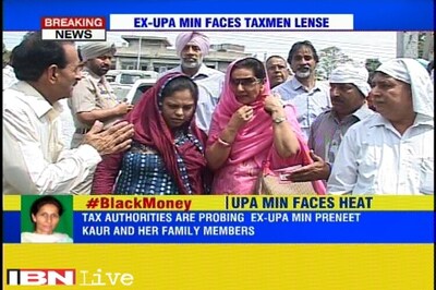 Former UPA minister Preneet Kaur named in black money probe