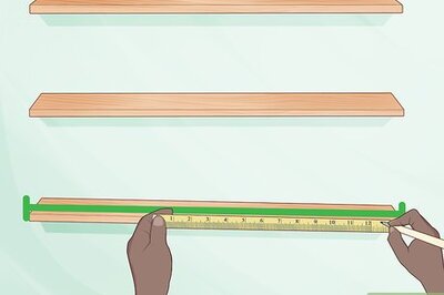 How to Reinforce a Sagging Shelf