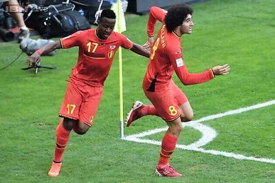 World Cup 2014: Origi's late winner guides Belgium to last 16 with win over Russia