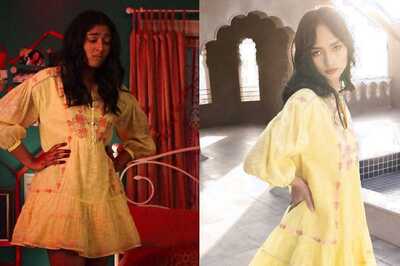 Maitreyi Ramakrishnan Wears a Gorgeous Yellow Dress by Anita Dongre in Never Have I Ever S4; Details Inside