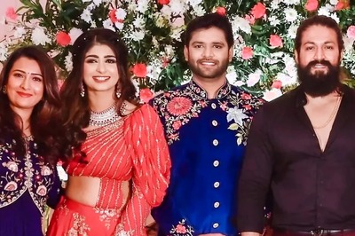 Yash To Meghana Raj, Celebs Who Attended Aditi Prabhudeva, Yashas Patla's Reception