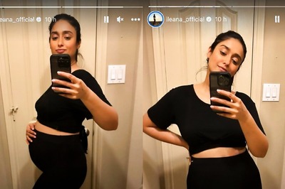 Pregnant Ileana D'Cruz Cradles Her Baby Bump In Viral Mirror Selfie; See Here