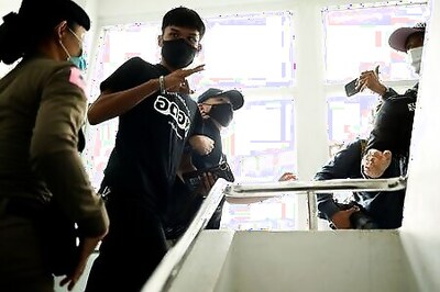 Thai police detain two leaders of student protests