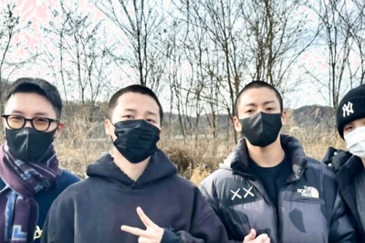 Get Ready, ARMY: More Candid Shots Of Jimin And Jungkook From Military Out