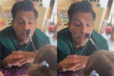 Karan Singh Grover Turns Muse For Daughter Devi, Bipasha Basu Shares Video; Watch
