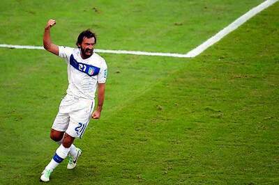Pirlo shows Brazil what they are missing