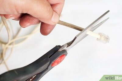 How to Attach Two Phone Wires Together to Make One