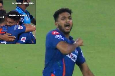 Mohsin Khan's Last Over Heroics in LSG vs MI Get Perfect Meme Celebration Online