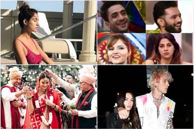 Disha Patani Sizzles by the Pool in Bikini Pic, Dia Mirza Shares Snaps from Wedding Ceremony