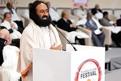 Heavy rains threaten to spoil inauguration of Sri Sri Ravi Shankar's mega event
