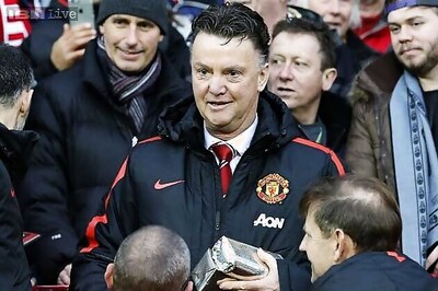 Louis van Gaal rewarded for Christmas offering at Manchester United