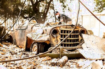 California 'dream House,' Decades In The Making, Is In Ashes