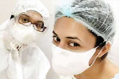 Divyanka Tripathi Visits Dentist Amid Corona Crisis, Posts Pic Flashing Her 'Pearly Whites' In Mask