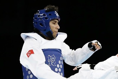 Turkey's Tazegul wins men's taekwondo gold