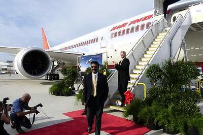 AI receives first South Carolina-made Boeing 787