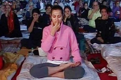 Congress ruled Karnataka readies to celebrate Yoga Day on Sunday