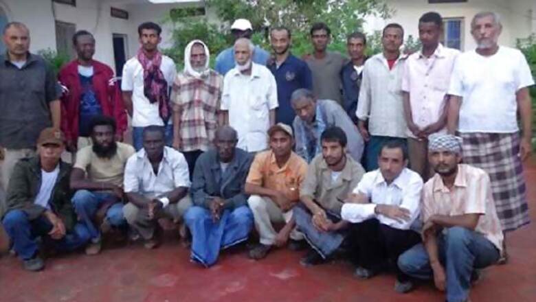 Photos of sailors rescued from Somali pirates released