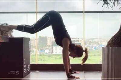 Sussanne Khan Shares Stunning Video Acing Push-ups at the Gym