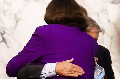 With A Hug, Feinstein Draws Liberal Critics At Court Hearing