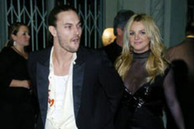 Britney introduces her performing 'man'